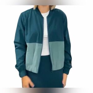 Lightweight Cropped Bomber Jacket by Threads 4 Thought NWT Size M